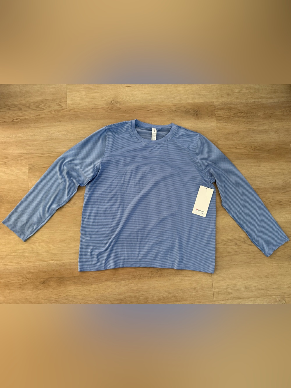 lululemon swiftly relaxed long sleeve 12 blue stripes